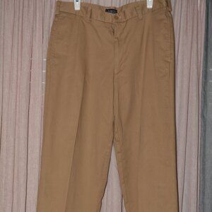 Mens IZOD Khaki Pants Sz 34 x 33-34 Easter